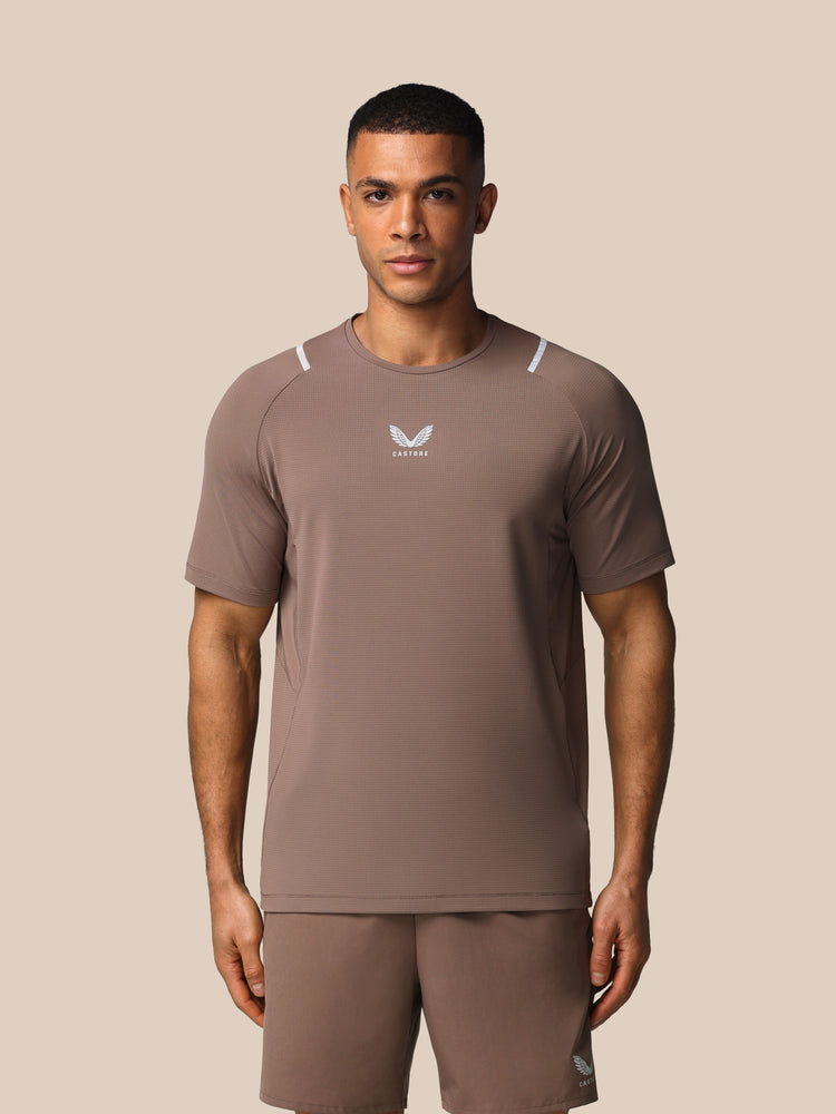Men's Apex Training T-Shirt - Deep Taupe