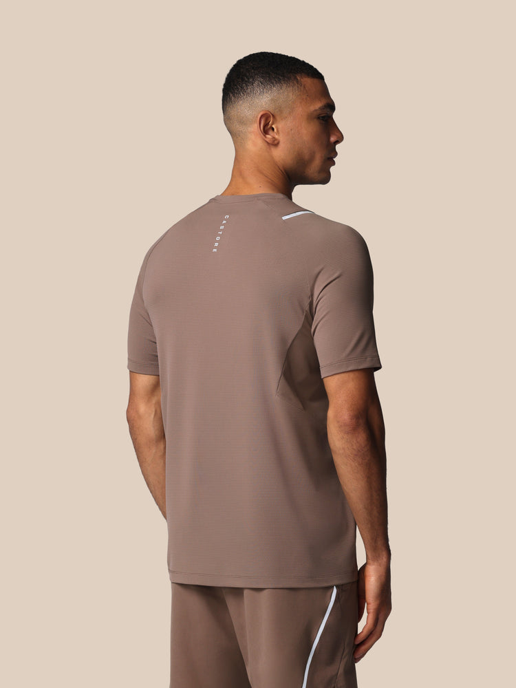 Men's Apex Training T-Shirt - Deep Taupe