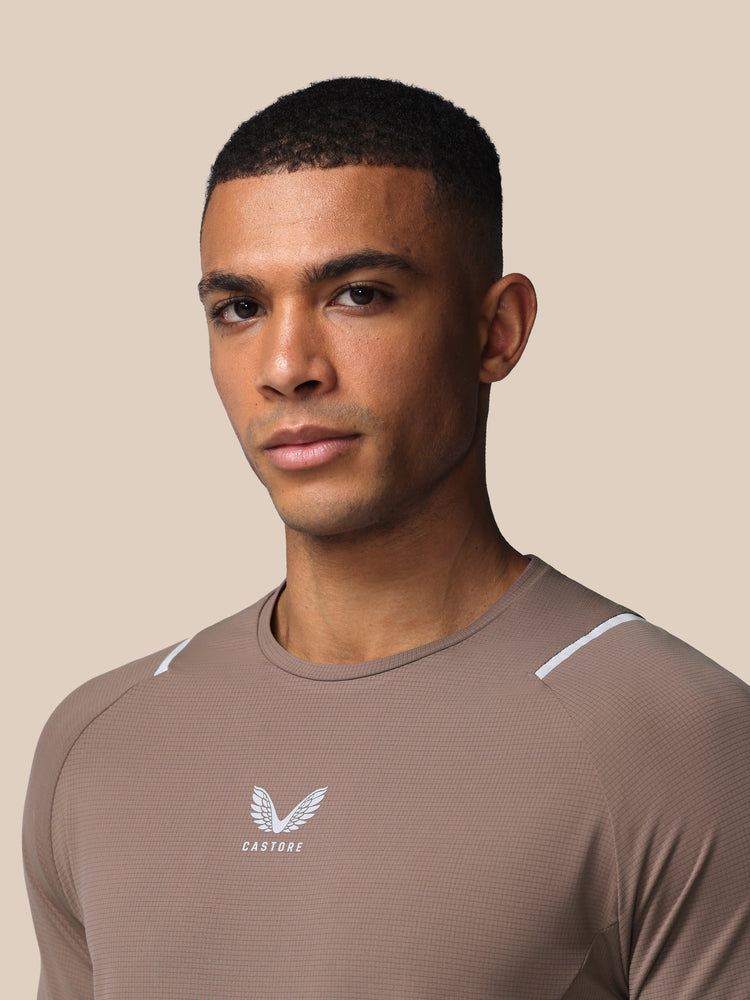 Men's Apex Training T-Shirt - Deep Taupe