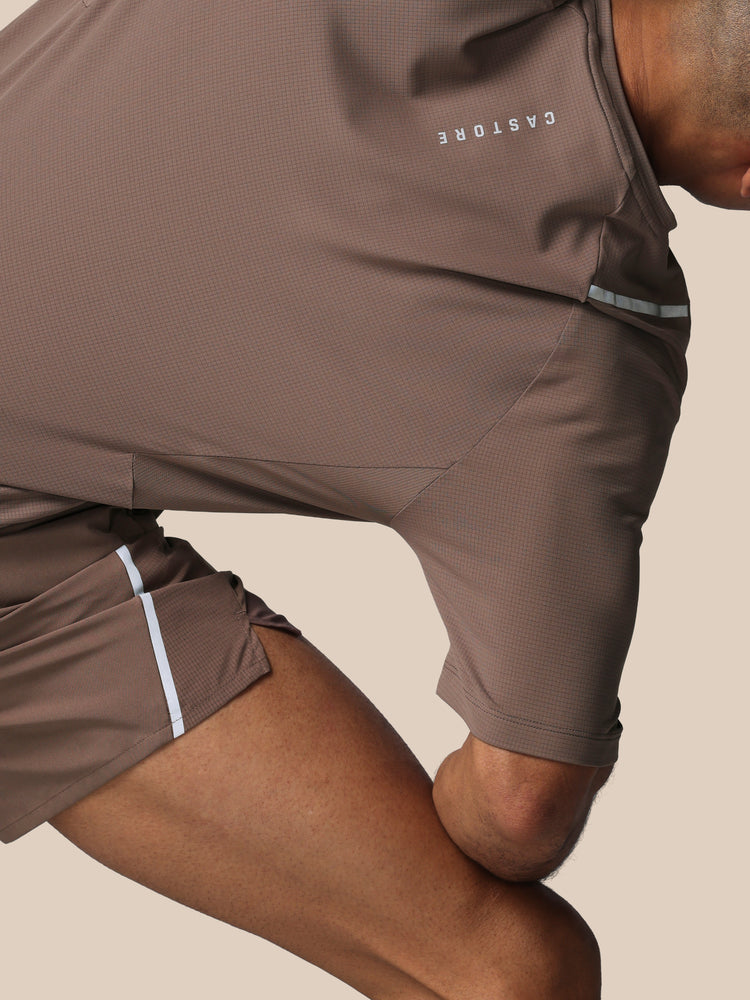Men's Apex Training T-Shirt - Deep Taupe