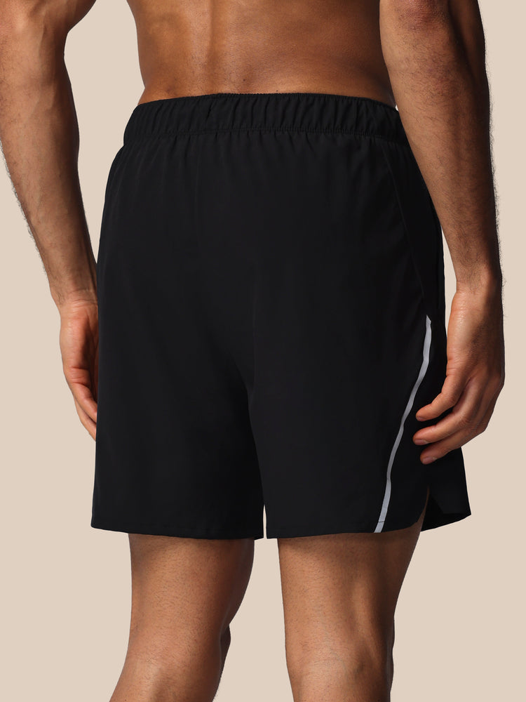 Men's Apex 6" Shorts w/ Inner Brief - Black