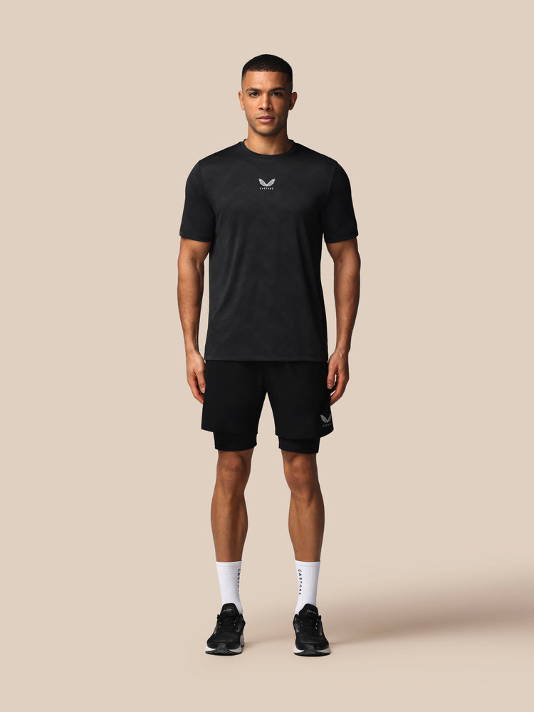 Men's Apex 2-in-1 Woven Short -Black