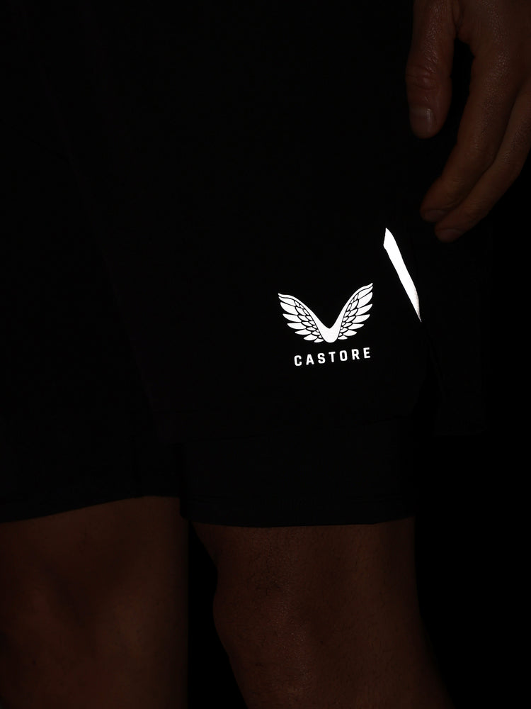Men's Apex 2-in-1 Woven Short -Black