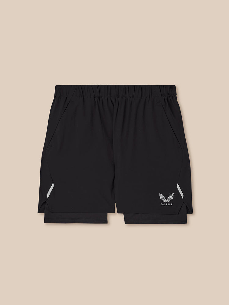 Men's Apex 2-in-1 Woven Short -Black