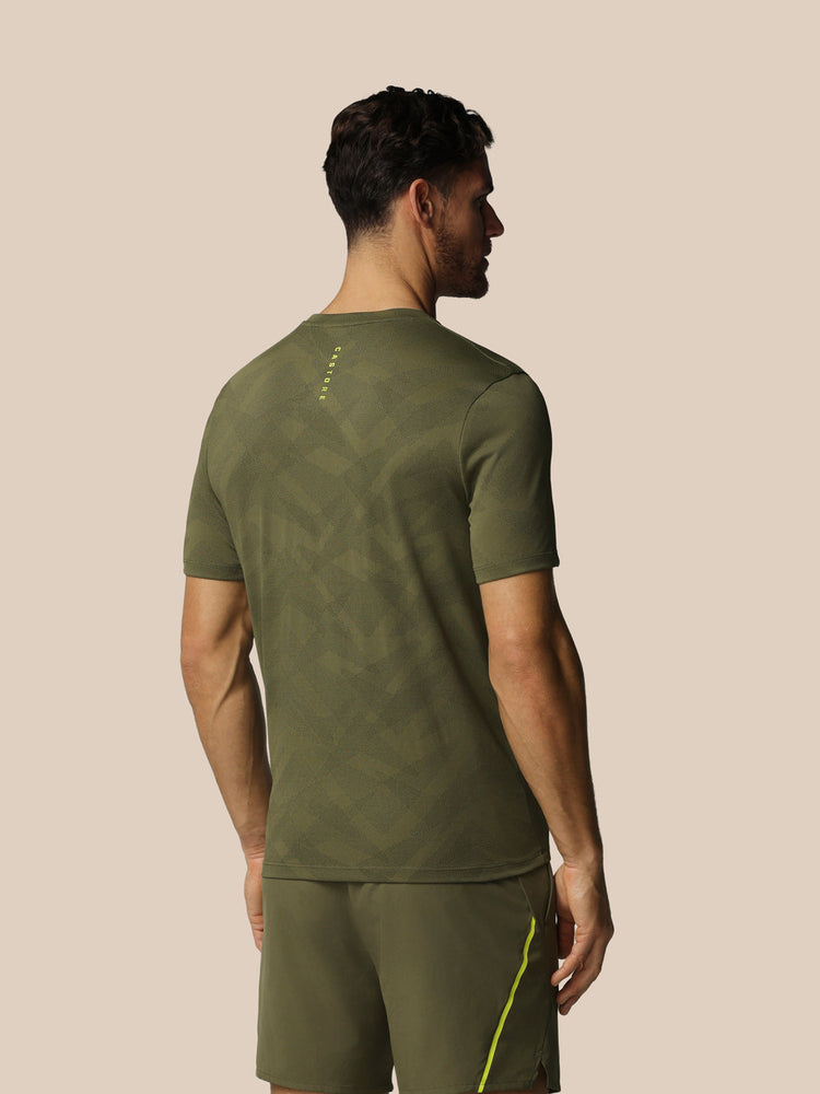 Men's Apex Engineered Short Sleeve T-Shirt - Ivy Green