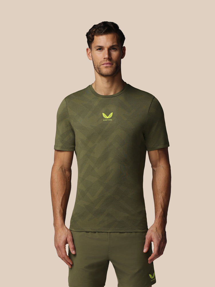 Men's Apex Engineered Short Sleeve T-Shirt - Ivy Green