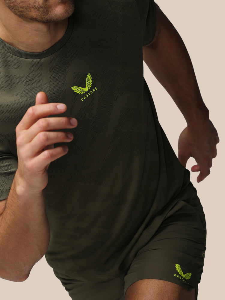 Men's Apex Engineered Short Sleeve T-Shirt - Ivy Green