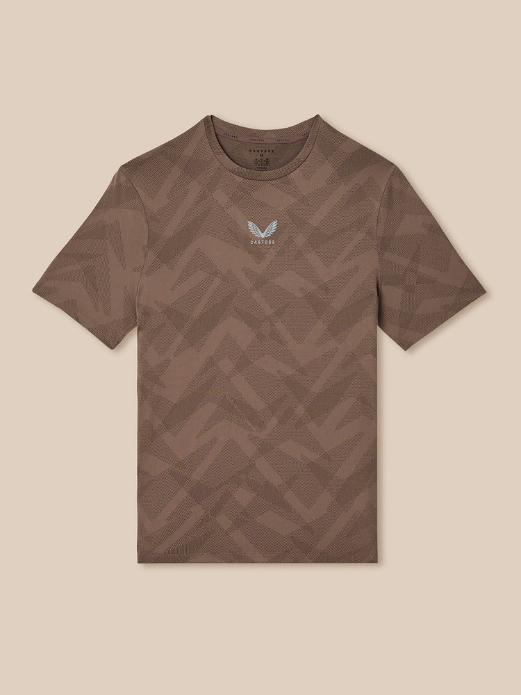 Men's Apex Engineered Short Sleeve T-Shirt - Deep Taupe