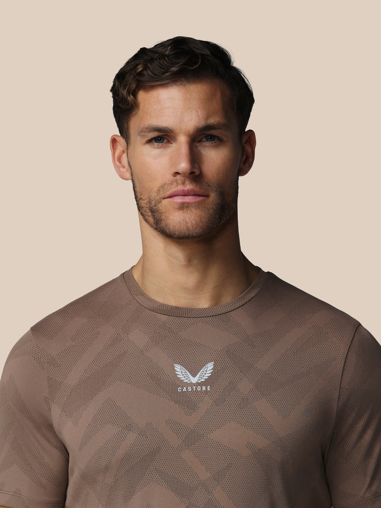 Men's Apex Engineered Short Sleeve T-Shirt - Deep Taupe
