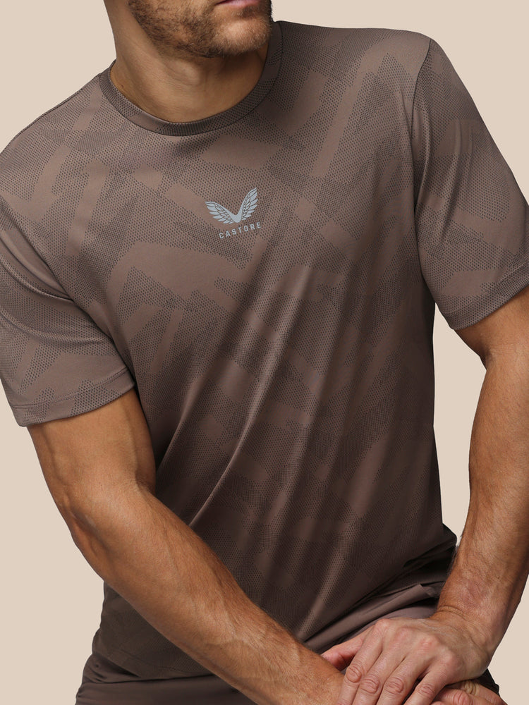 Men's Apex Engineered Short Sleeve T-Shirt - Deep Taupe