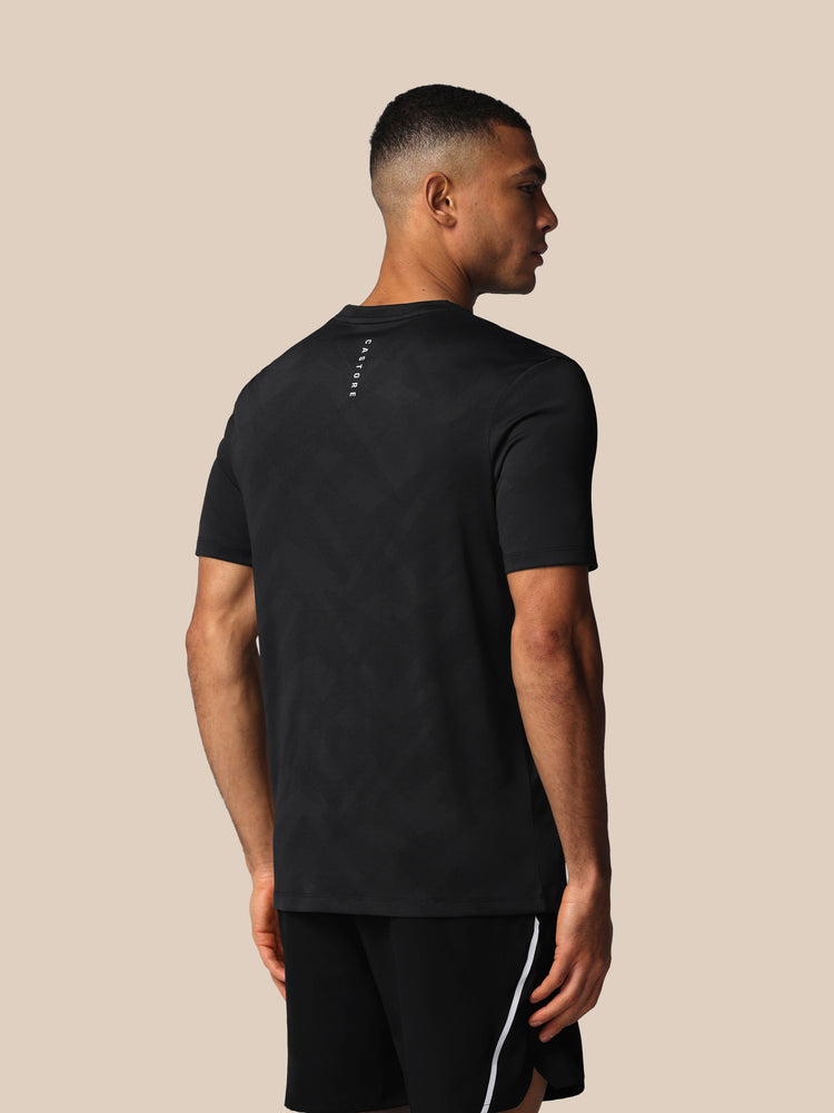 Men's Apex Engineered Short Sleeve T-Shirt - Black