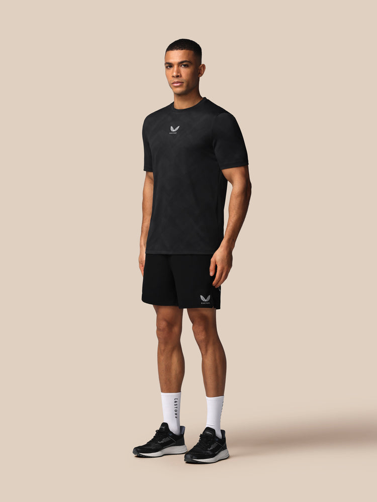 Men's Apex Engineered Short Sleeve T-Shirt - Black