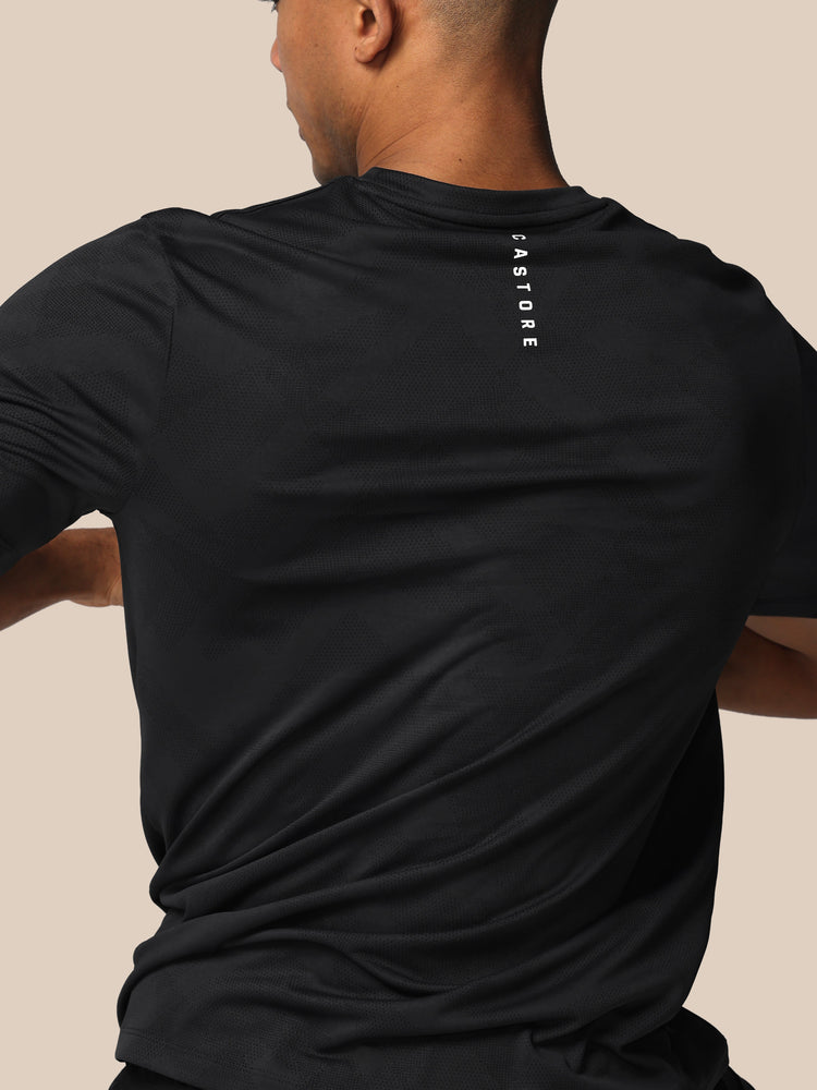 Men's Apex Engineered Short Sleeve T-Shirt - Black