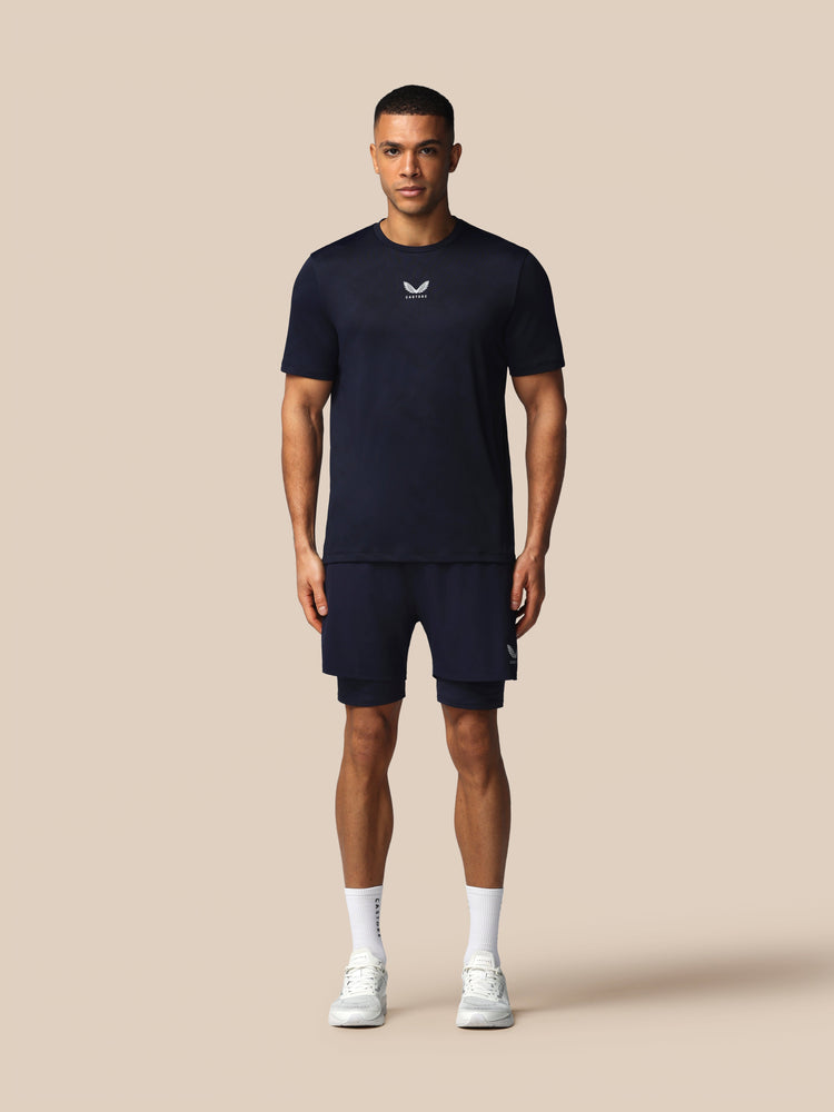 Men's Apex Engineered Short Sleeve T-Shirt - Navy