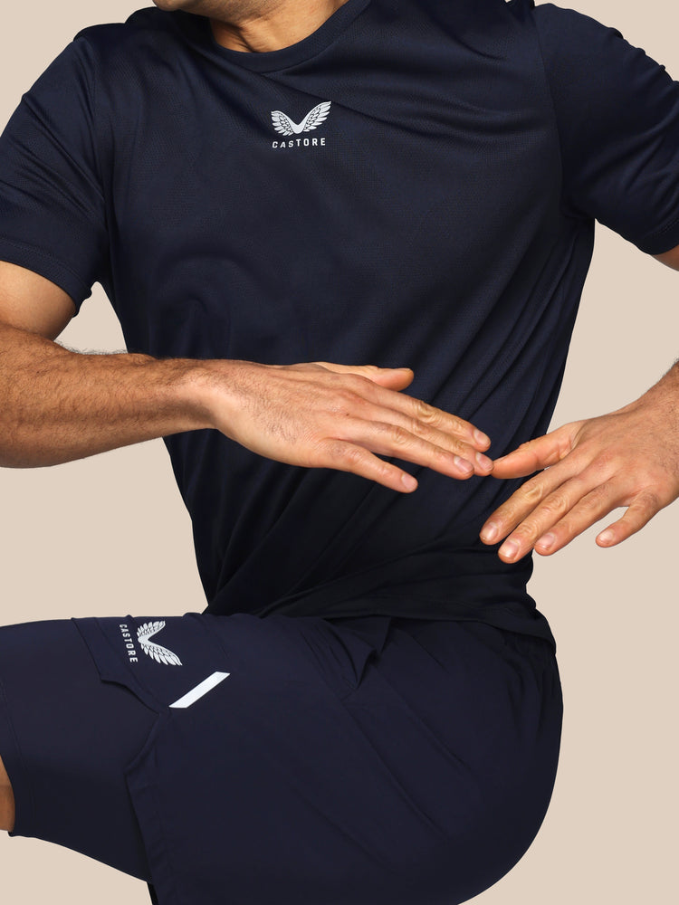 Men's Apex Engineered Short Sleeve T-Shirt - Navy