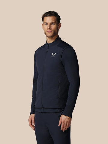 Men's Golf LVS Hybrid Gilet - Navy