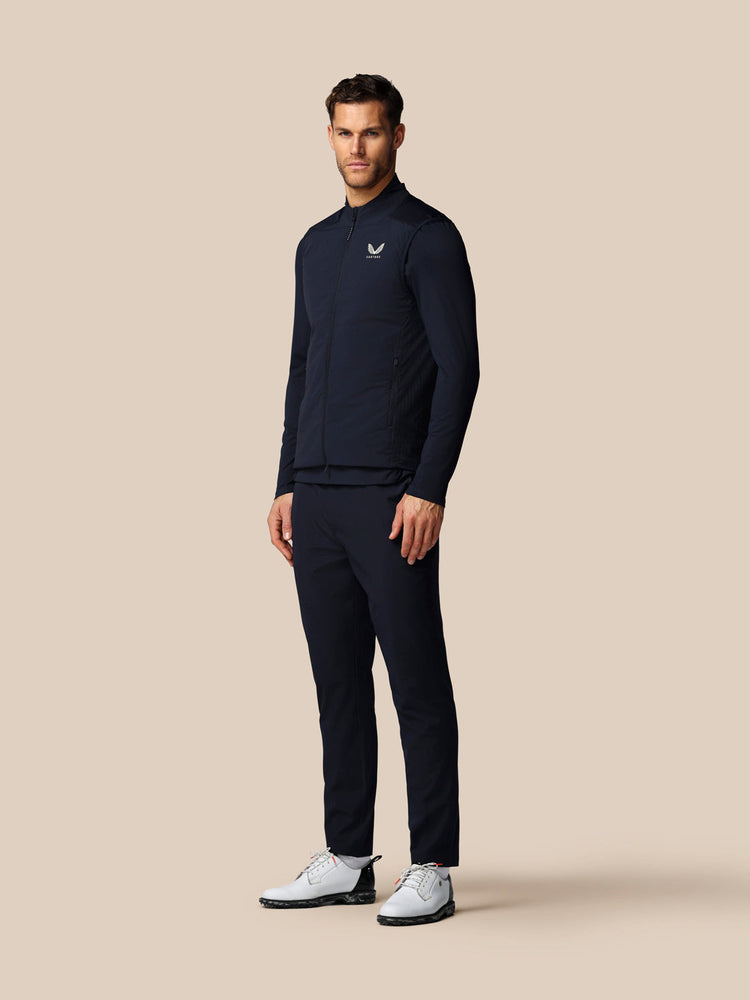 Men's Golf LVS Hybrid Gilet - Navy