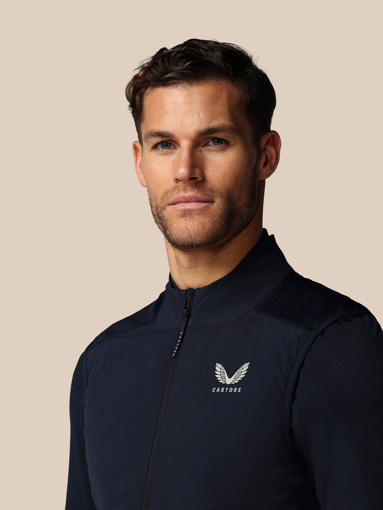 Men's Golf LVS Hybrid Gilet - Navy