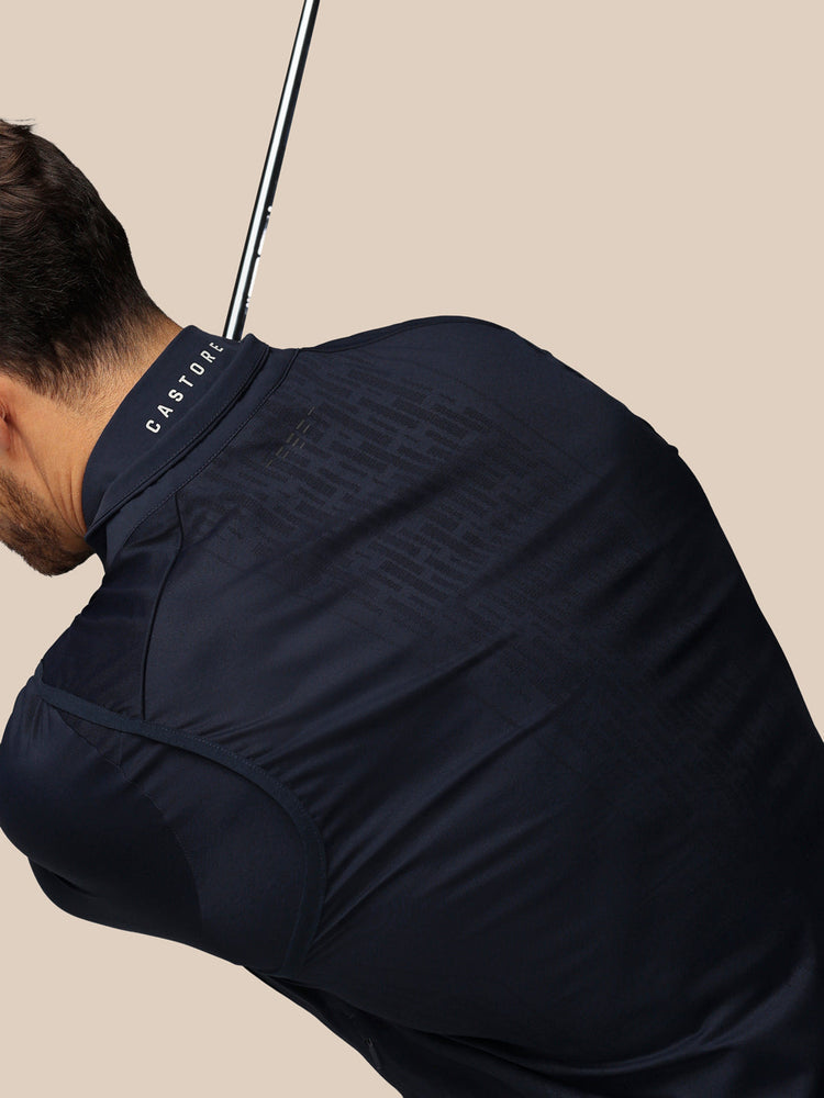 Men's Golf LVS Hybrid Gilet - Navy