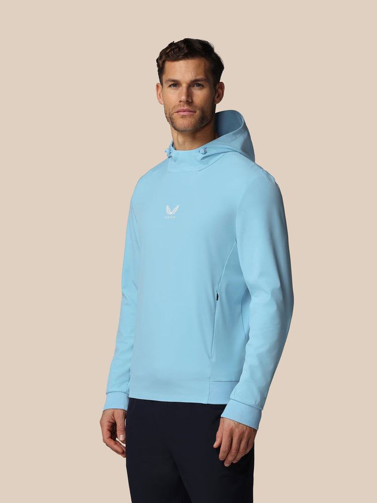 Men's Golf Performance Hoodie - Sky Blue