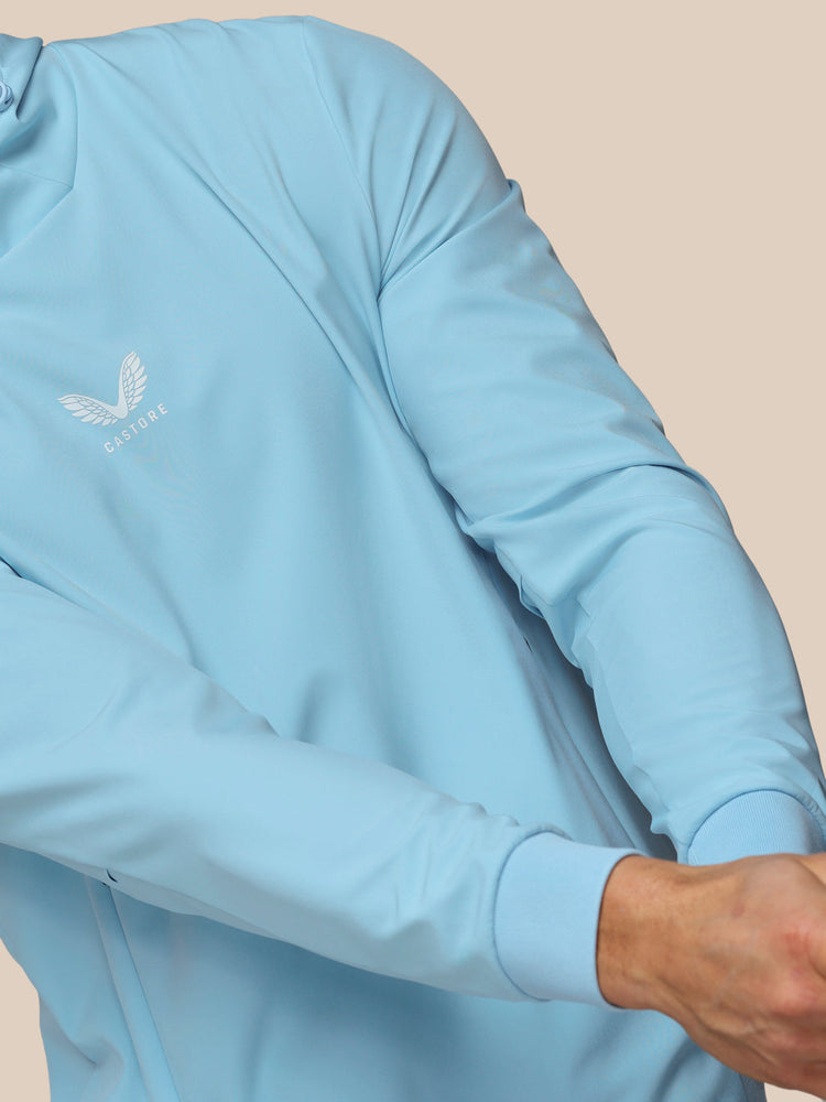 Men's Golf Performance Hoodie - Sky Blue