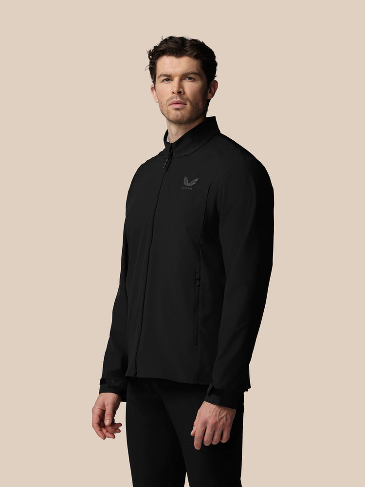 Men's Golf LVS Woven Jacket - Black