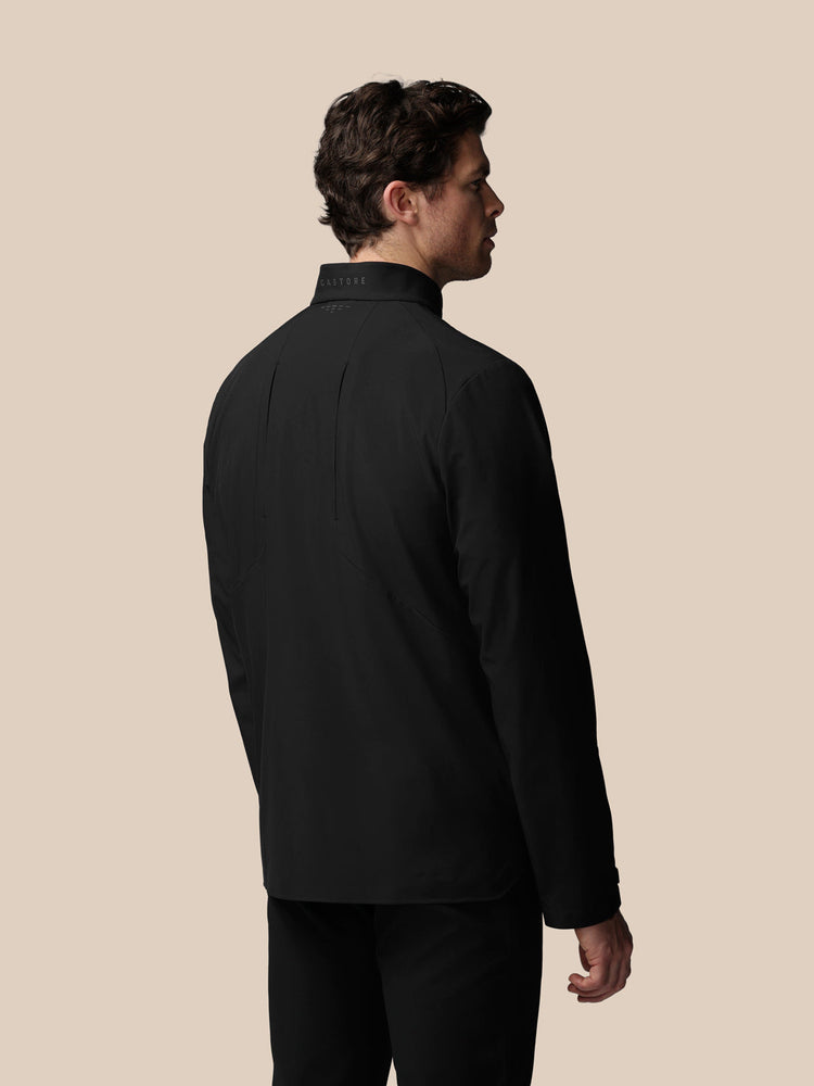 Men's Golf LVS Woven Jacket - Black