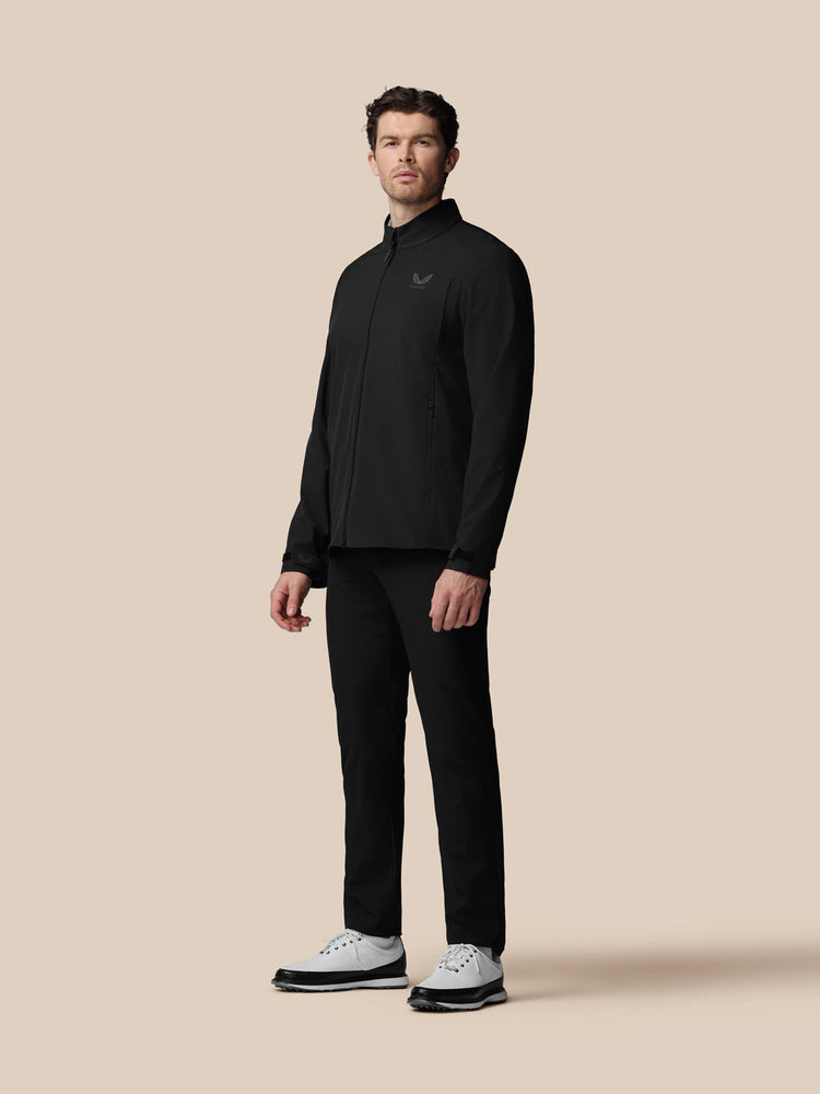Men's Golf LVS Woven Jacket - Black