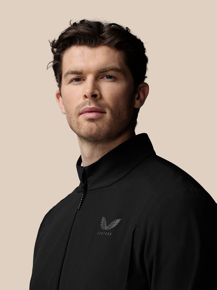 Men's Golf LVS Woven Jacket - Black