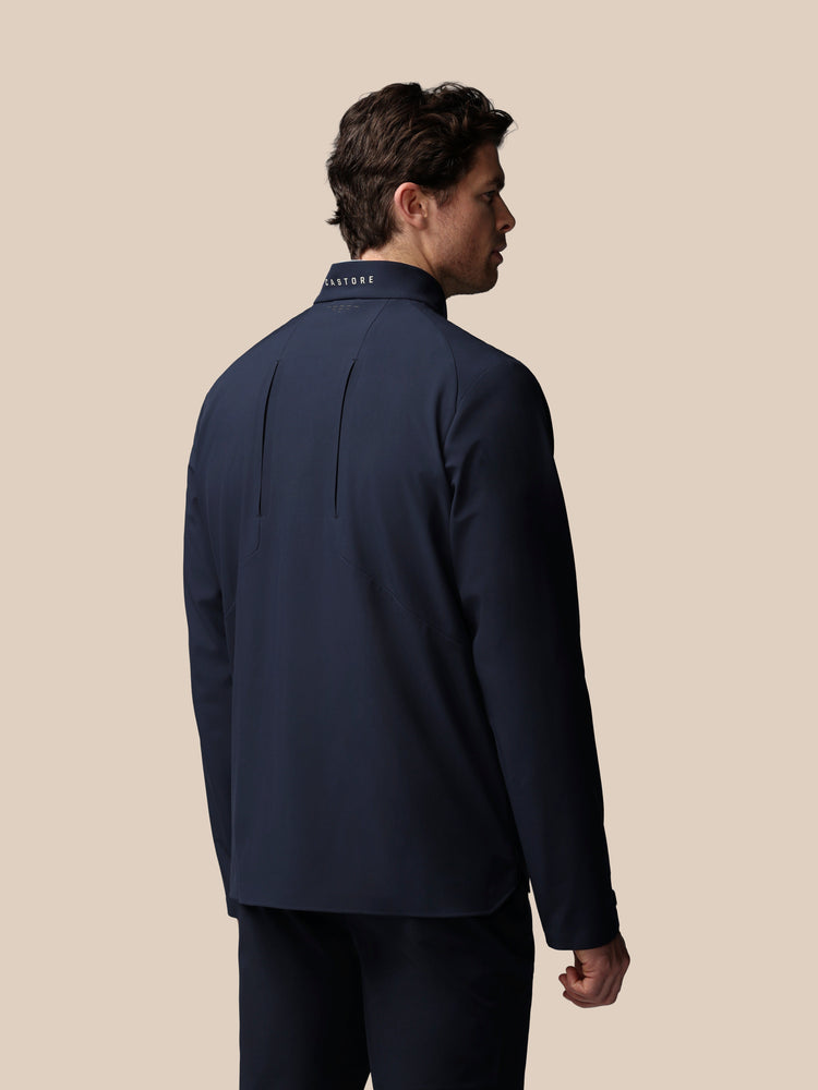 Men's Golf LVS Woven Jacket - Navy