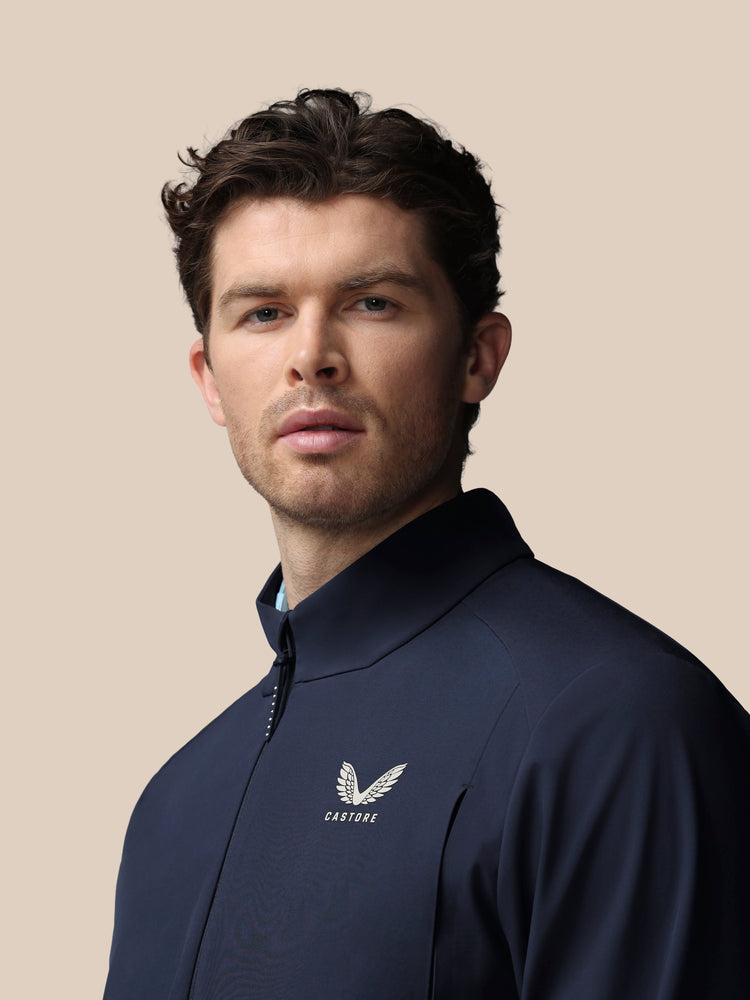 Men's Golf LVS Woven Jacket - Navy