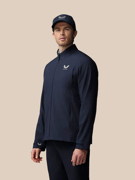 Men's Golf LVS Woven Jacket - Navy