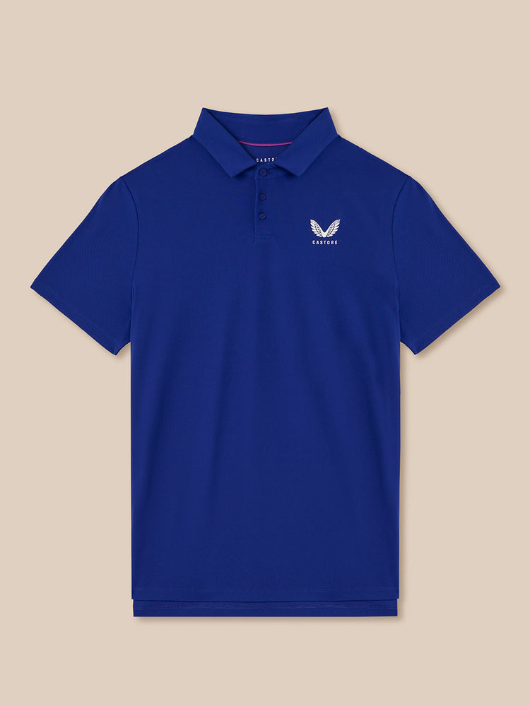 Men's Golf Essential Short Sleeve Polo Top - Blue