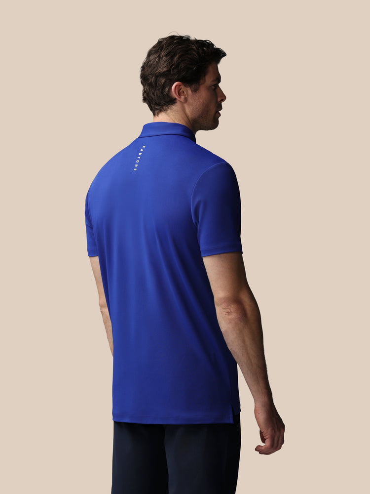 Men's Golf Essential Short Sleeve Polo Top - Blue