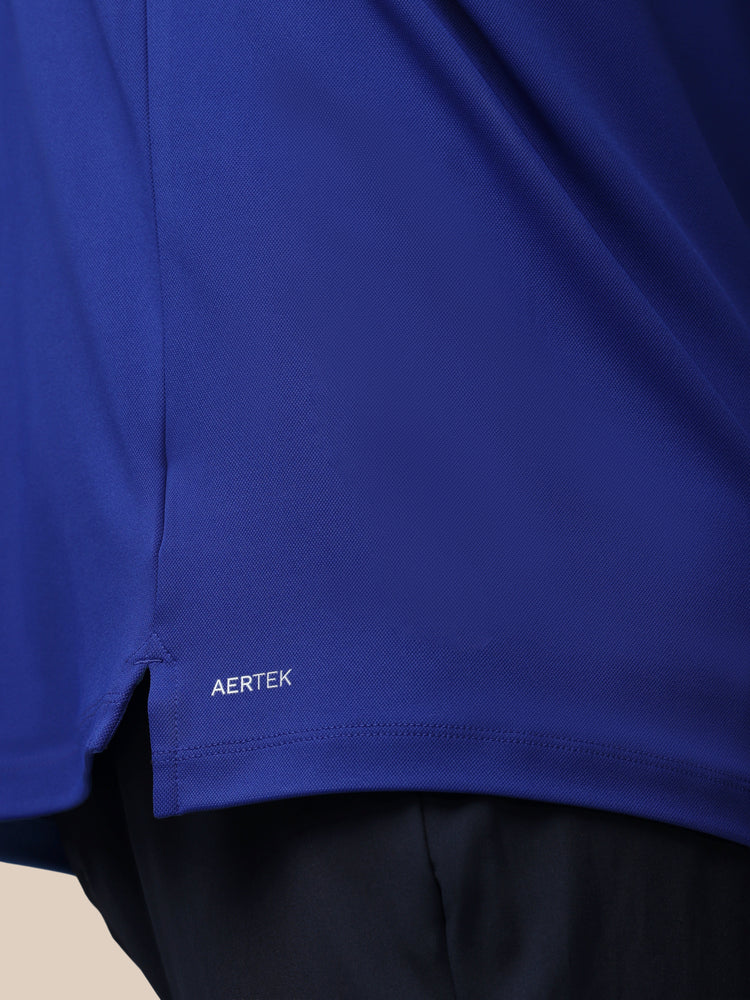 Men's Golf Essential Short Sleeve Polo Top - Blue