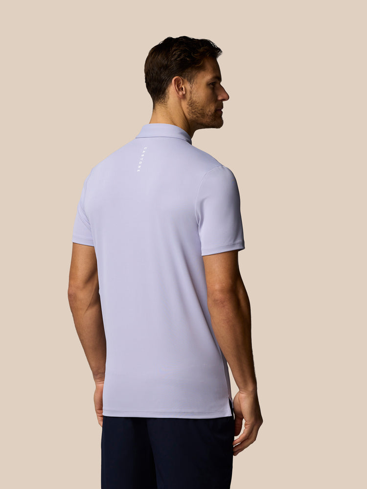Men's Golf Essential Short Sleeve Polo Top - Lavender