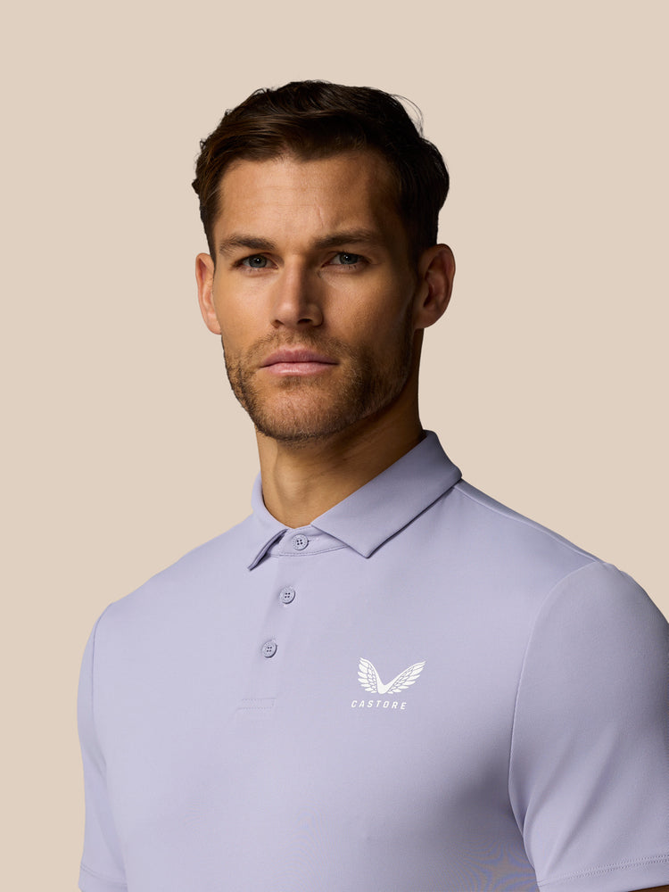Men's Golf Essential Short Sleeve Polo Top - Lavender