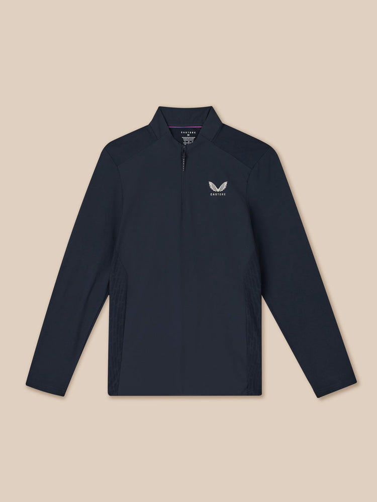Men's Golf LVS Quarter Zip Long Sleeve Top - Navy