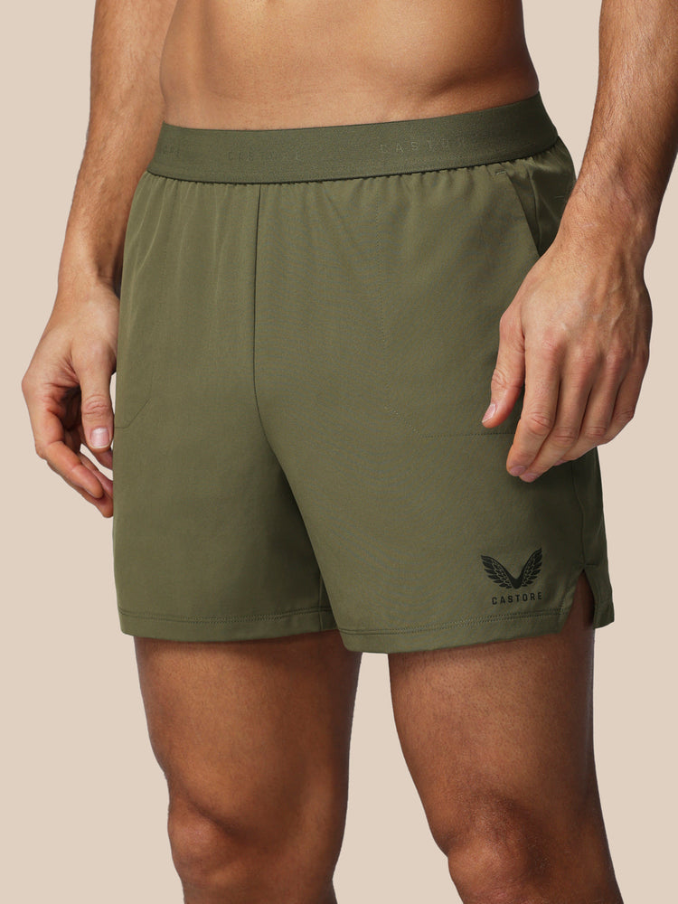 Men's Adapt Training 5 Inch Shorts - Ivy Green