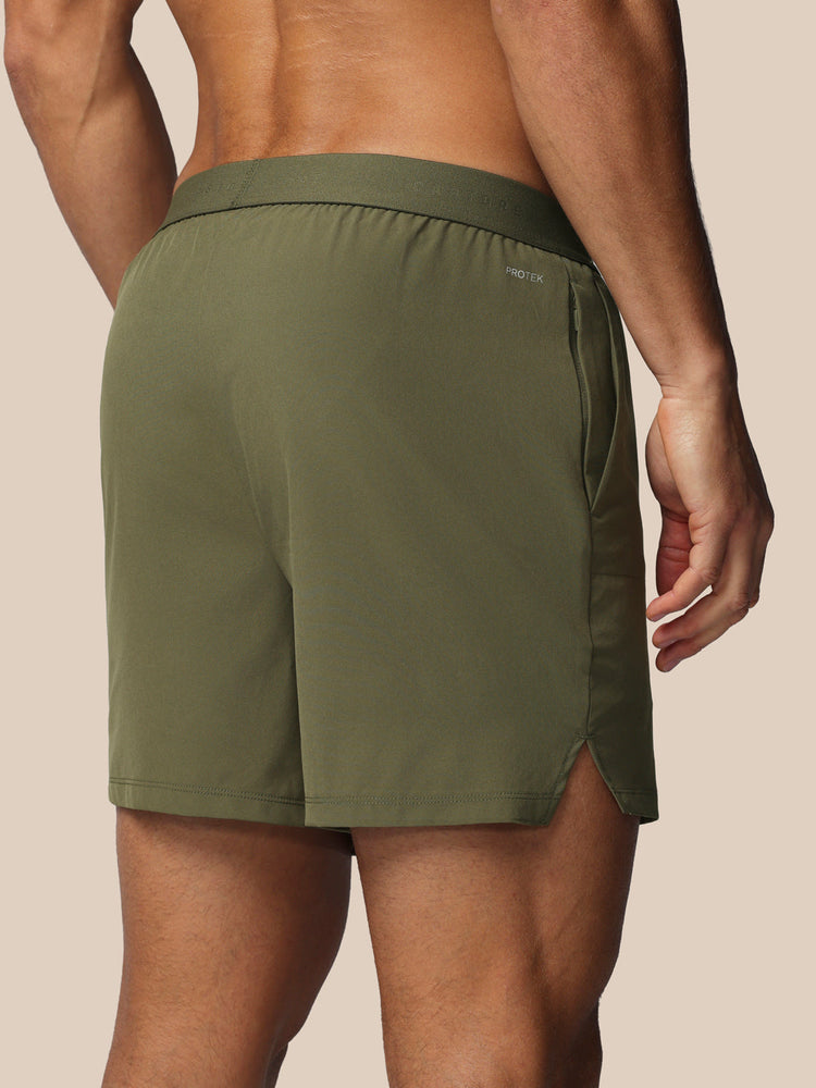 Men's Adapt Training 5 Inch Shorts - Ivy Green
