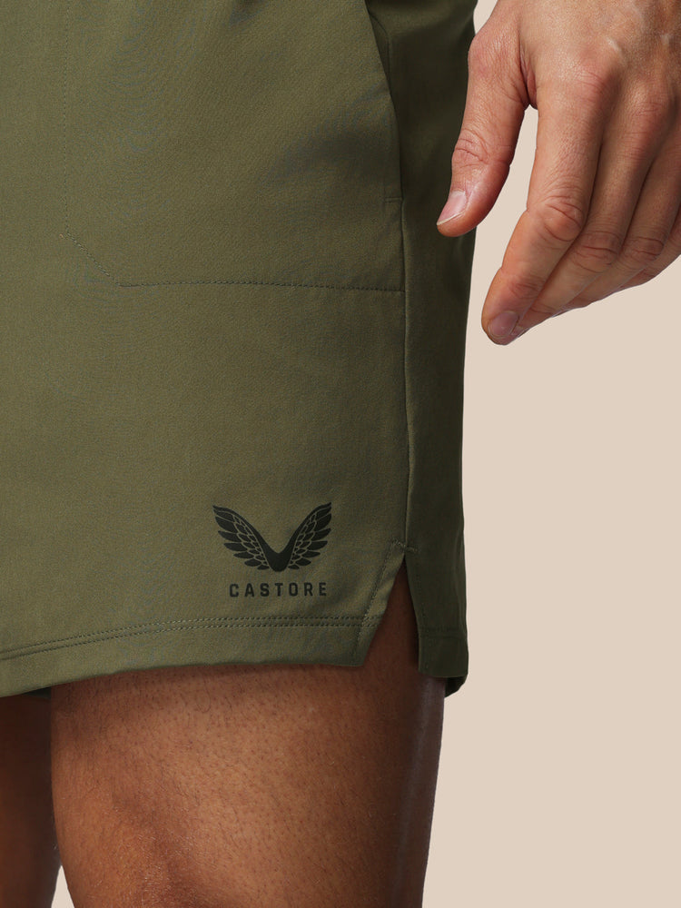 Men's Adapt Training 5 Inch Shorts - Ivy Green