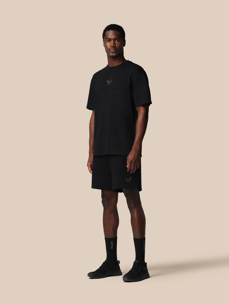 Men's Adapt Cotton Short Sleeve Loose Fit T-Shirt - Black