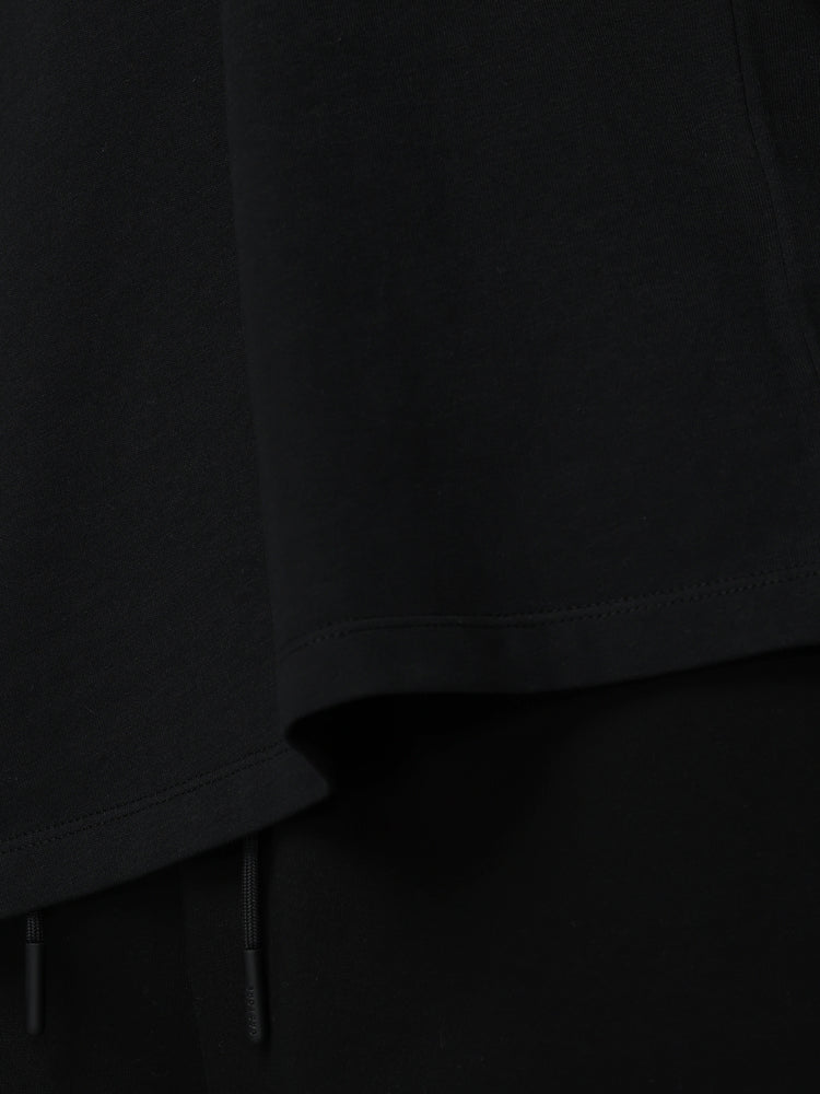 Men's Adapt Cotton Short Sleeve Loose Fit T-Shirt - Black