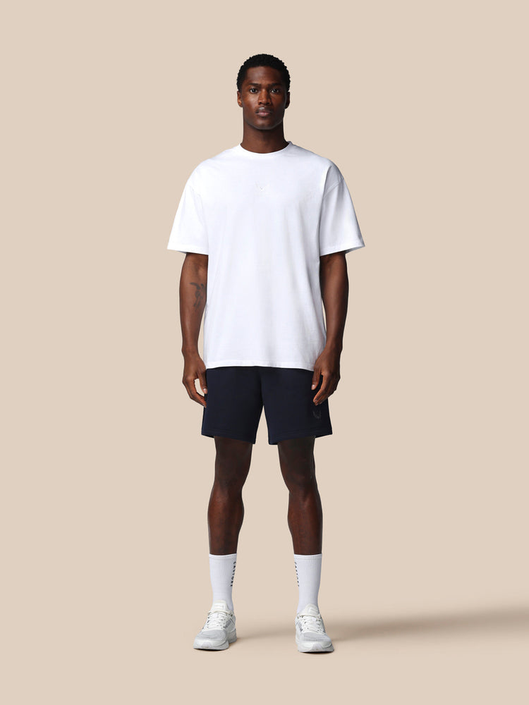 Men's Adapt Cotton Short Sleeve Loose Fit T-Shirt - White