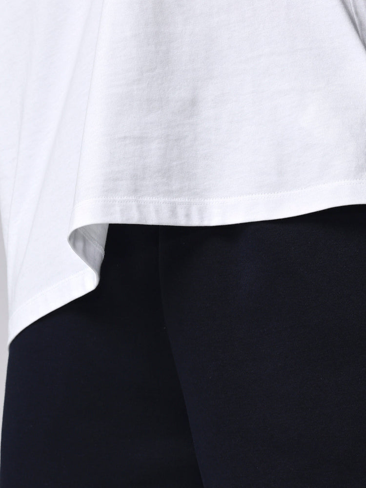 Men's Adapt Cotton Short Sleeve Loose Fit T-Shirt - White