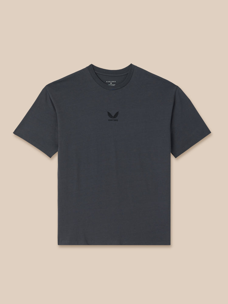 Men's Adapt Cotton Short Sleeve Loose Fit T-Shirt - Gunmetal