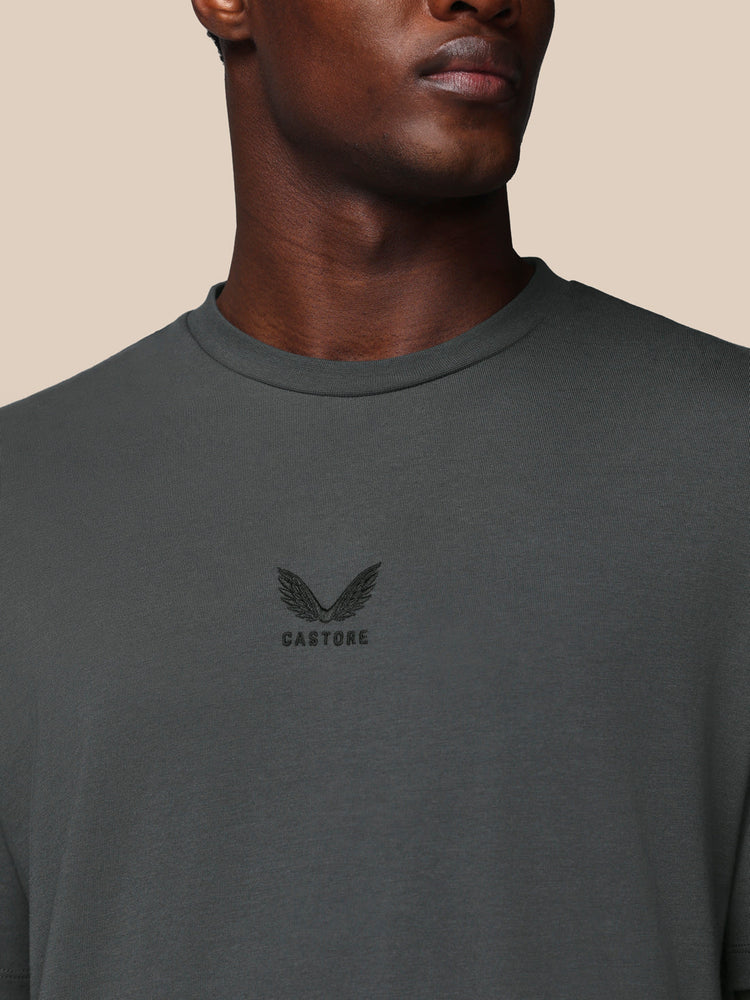 Men's Adapt Cotton Short Sleeve Loose Fit T-Shirt - Gunmetal