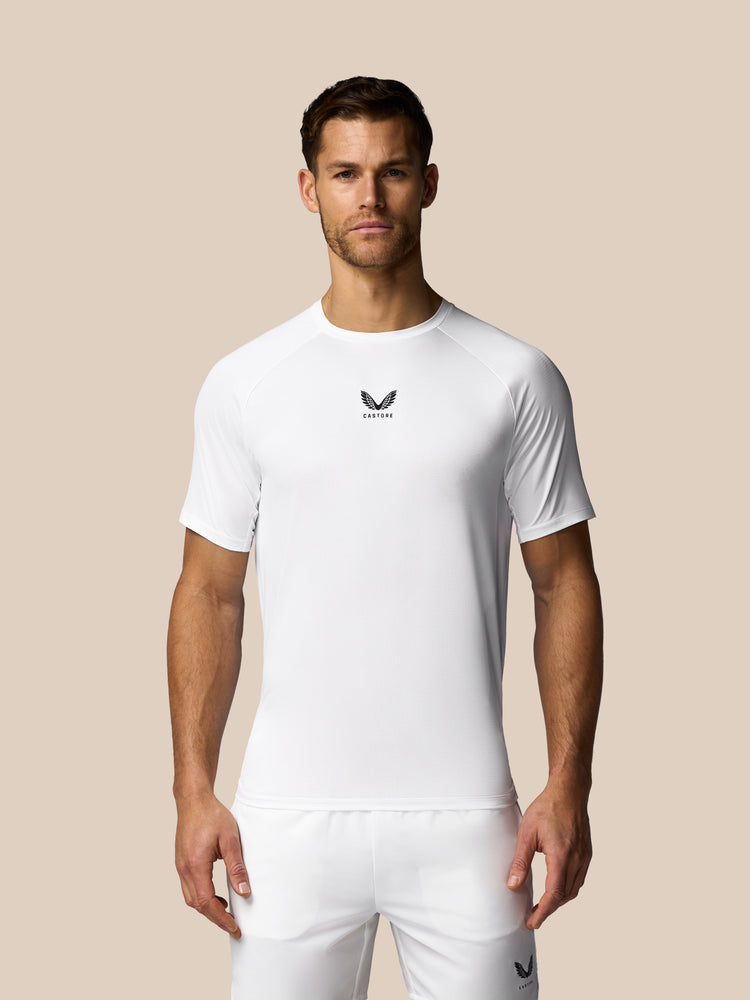 Men's Apex Tennis Short Sleeve T-Shirt - White