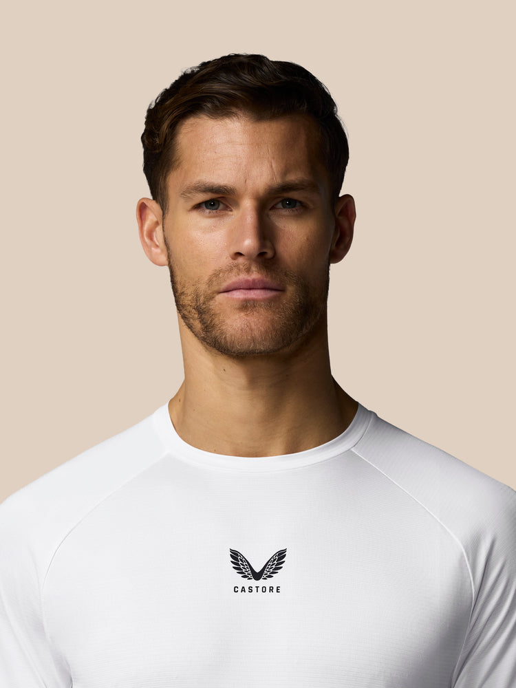Men's Apex Tennis Short Sleeve T-Shirt - White