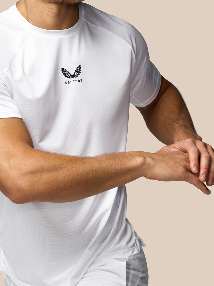 Men's Apex Tennis Short Sleeve T-Shirt - White
